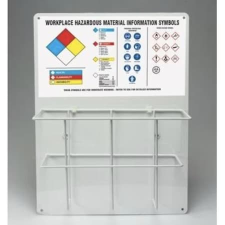 Accuform WHMIS ALUMINUM BASKET CENTER BOARD ZRS351 ZRS351